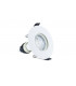 LED IP65 Fire Rated Downlight Recessed Spotlight GU10 Holder Matt White IP65