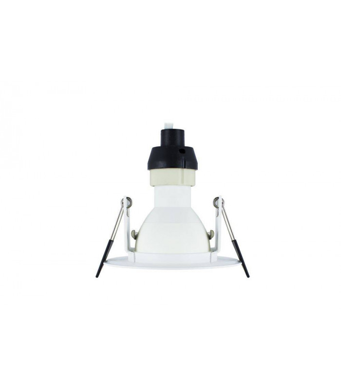 LED IP65 Fire Rated Downlight Recessed Spotlight GU10 Holder Matt White IP65