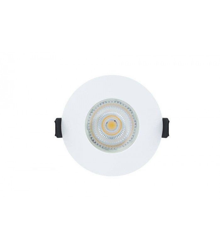 LED IP65 Fire Rated Downlight Recessed Spotlight GU10 Holder Matt White IP65