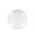 LED Flush Ceiling Light Bulkhead 24W 4000K 2400lm IK10  3hr Emergency Matt White IP66