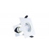 LED Fire Rated Static Downlight Recessed Spotlight Square GU10 Holder Bracket Matt White IP65
