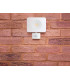 LED Floodlight 50W 4000K 4500lm PIR Sensor Matt White  IP64