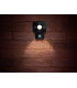 LED Floodlight 20W 4000K 1800lm PIR Sensor  Matt Black  IP64
