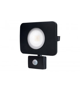LED Floodlight 50W 4000K 4500lm PIR Sensor Matt Black  IP64