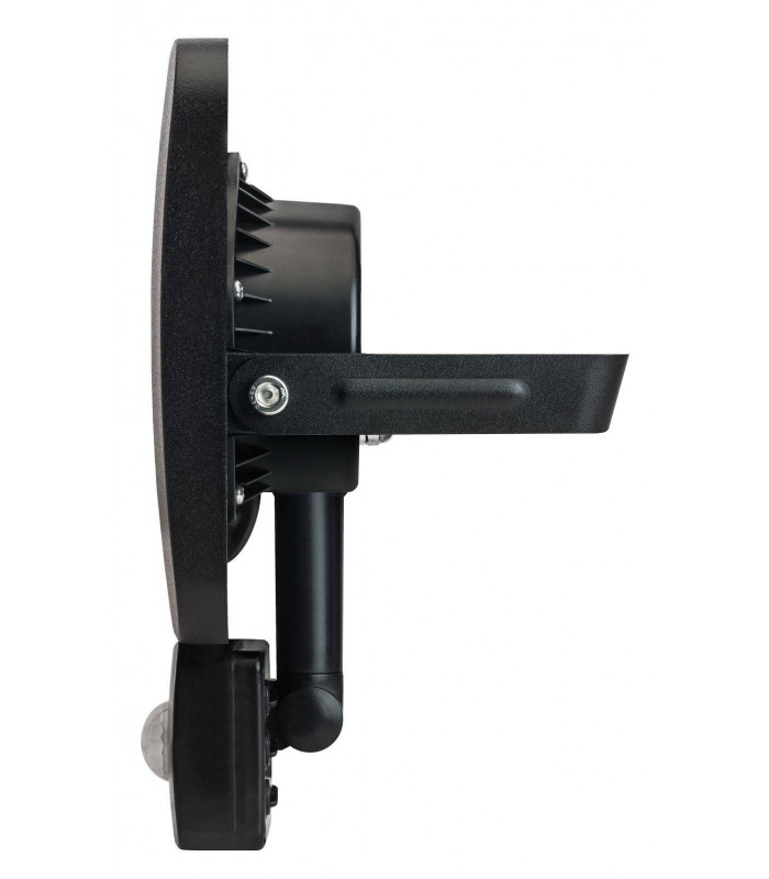 LED Floodlight 50W 4000K 4500lm PIR Sensor Matt Black  IP64