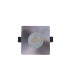 LED Fire Rated Static Downlight Recessed Spotlight Square GU10 Holder Bracket Satin Nickel IP65
