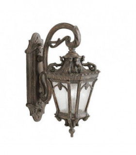 2 Light Outdoor Large Wall Lantern Light Londonderry IP44, E14