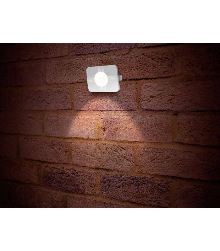 LED Floodlight 20W 4000K 1800lm Matt White  IP65