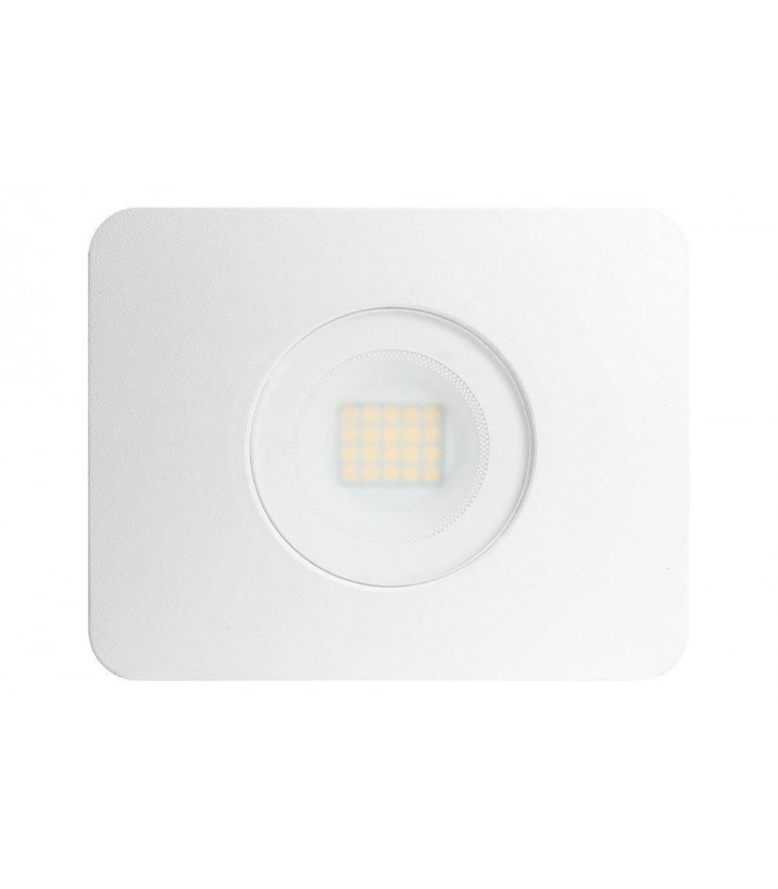 LED Floodlight 20W 4000K 1800lm Matt White  IP65