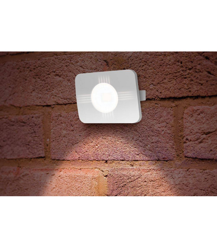 LED Floodlight 20W 4000K 1800lm Matt White  IP65
