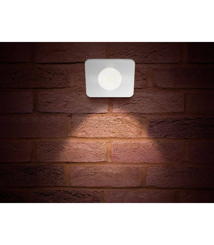 LED Floodlight 30W 4000K 2700lm Matt White  IP65