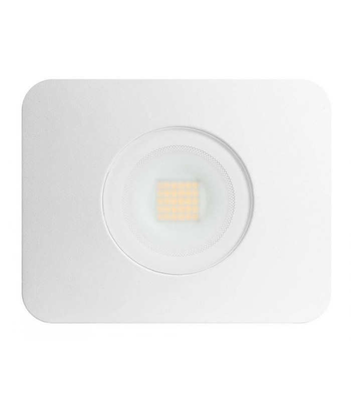 LED Floodlight 30W 4000K 2700lm Matt White  IP65