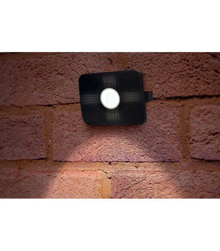 LED Floodlight 20W 4000K 1800lm Matt Black  IP65