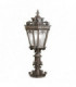 3 Light Large Outdoor Pedestal Light Londonderry IP44, E14