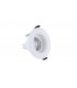 LED Fire Rated Downlight Recessed White GU10 Holder Matt White IP65
