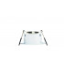 LED Fire Rated Downlight Recessed White GU10 Holder Matt White IP65