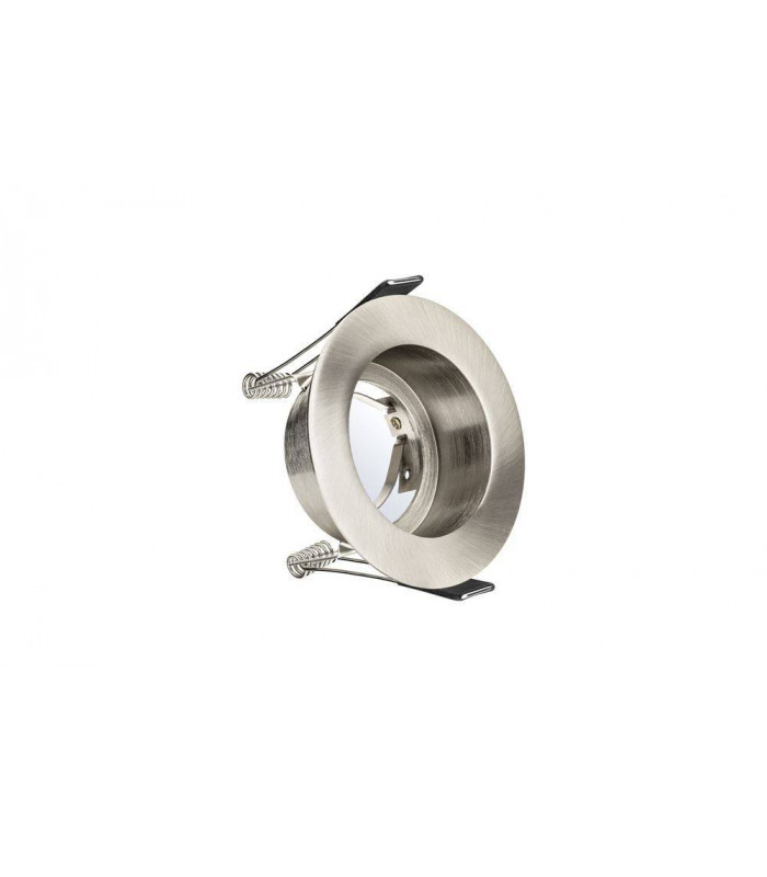 LED Fire Rated Downlight Recessed Satin Nickel GU10 Holder Satin Nickel IP65