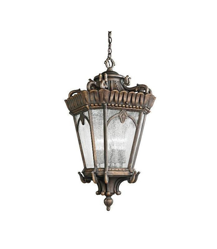 1 Light Medium Outdoor Ceiling Chain Lantern Londonderry, E27