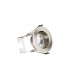 LED Fire Rated Downlight Recessed Insulation Guard / GU10 Holder Satin Nickel IP65