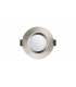 LED Fire Rated Downlight Recessed Insulation Guard / GU10 Holder Satin Nickel IP65