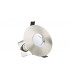 LED Fire Rated Downlight Round Insulation Guard / GU10 Holder Satin Nickel IP65
