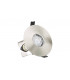 LED Fire Rated Downlight Round Insulation Guard / GU10 Holder Satin Nickel IP65