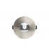 LED Fire Rated Downlight Round Insulation Guard / GU10 Holder Satin Nickel IP65