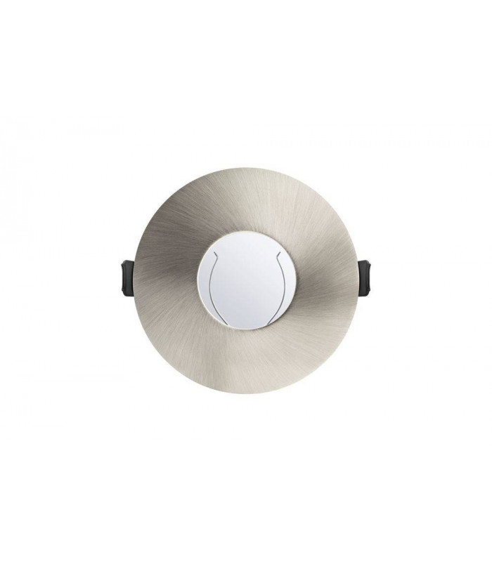 LED Fire Rated Downlight Round Satin Nickel GU10 Holder Satin Nickel IP65