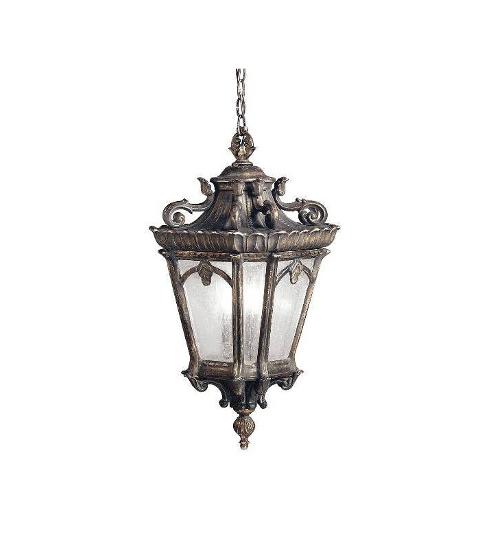 4 Light Outdoor Ceiling Chain Lantern Londonderry, E27