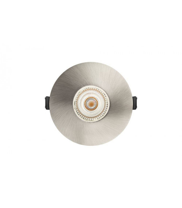 LED Fire Rated Downlight Round Satin Nickel GU10 Holder Satin Nickel IP65