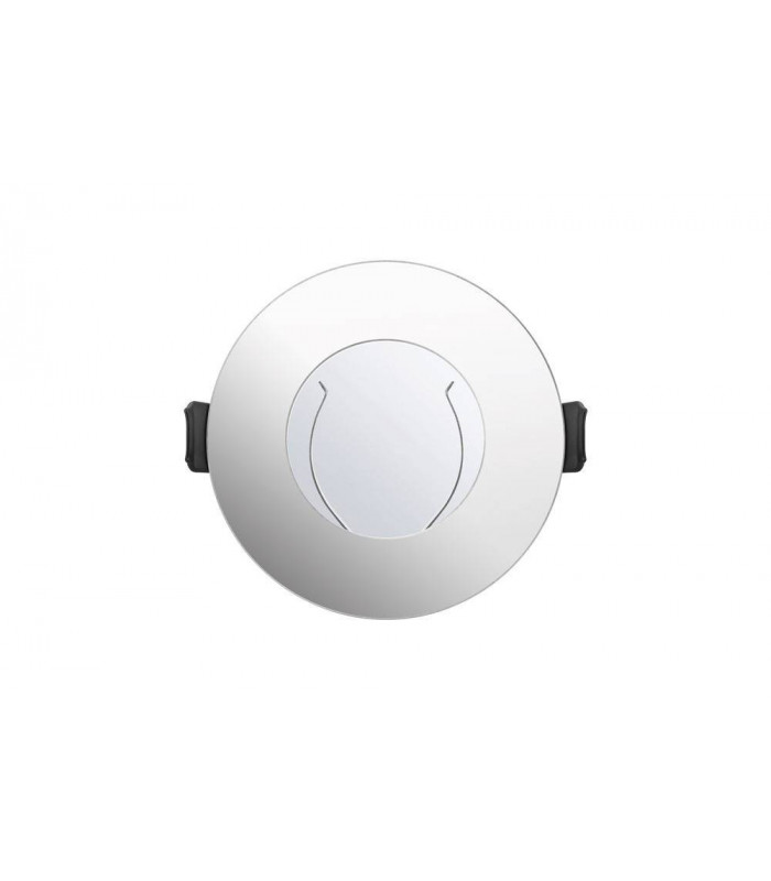 LED Round Fire Rated Downlight Round Polished Chrome Insulation Guard IP65, GU10