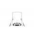 LED Round Fire Rated Downlight Round Polished Chrome Insulation Guard IP65, GU10