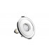 LED Fire Rated Static Downlight Adapter Round Polished Chrome IP65, GU10