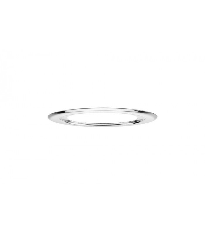 LED Fire Rated Static Downlight Adapter Round Polished Chrome IP65, GU10