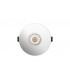 LED Round 70 100mm cut out Fire Rated Downlight Polished Chrome IP65, GU10
