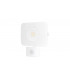 LED Floodlight 30W 4000K 2700lm PIR Sensor / Override Matt White IP64