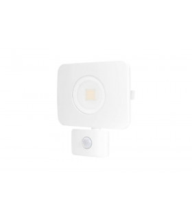 LED Floodlight 30W 4000K 2700lm PIR Sensor / Override Matt White IP64