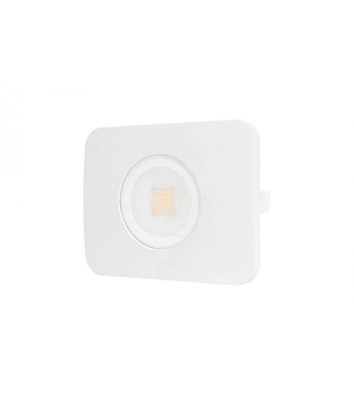 LED Floodlight 30W 3000K 2700lm Matt White IP65