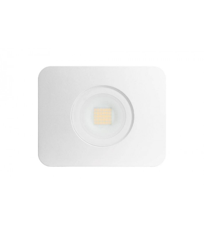 LED Floodlight 30W 3000K 2700lm Matt White IP65
