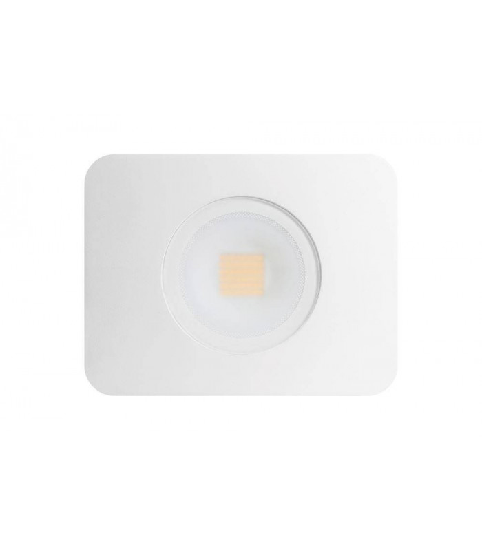LED Floodlight 50W 3000K 4500lm Matt White IP65