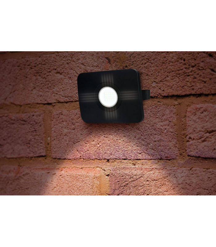 LED Floodlight 20W 3000K 1800lm Matt Black IP65