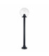 1 Light Outdoor Bollard Light Trasparent IP44, E27