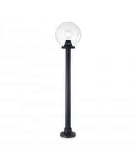 1 Light Outdoor Bollard Light Trasparent IP44, E27