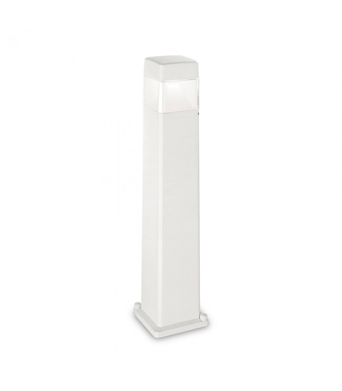 1 Light Outdoor Bollard Light White IP44
