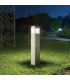 1 Light Outdoor Bollard Light White IP44