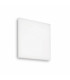 LED Outdoor 1 Light Flush Ceiling Light White IP65