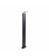 LED 1 Light Outdoor Bollard Light Anthracite IP54
