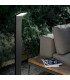 LED 1 Light Outdoor Bollard Light Anthracite IP54
