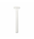 4 Light Outdoor Bollard Light White IP44