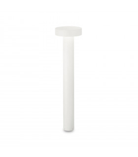 4 Light Outdoor Bollard Light White IP44